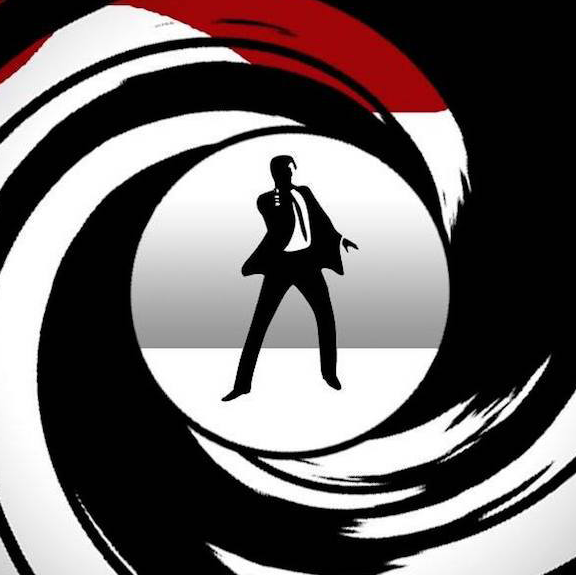 At the movies! James Bond